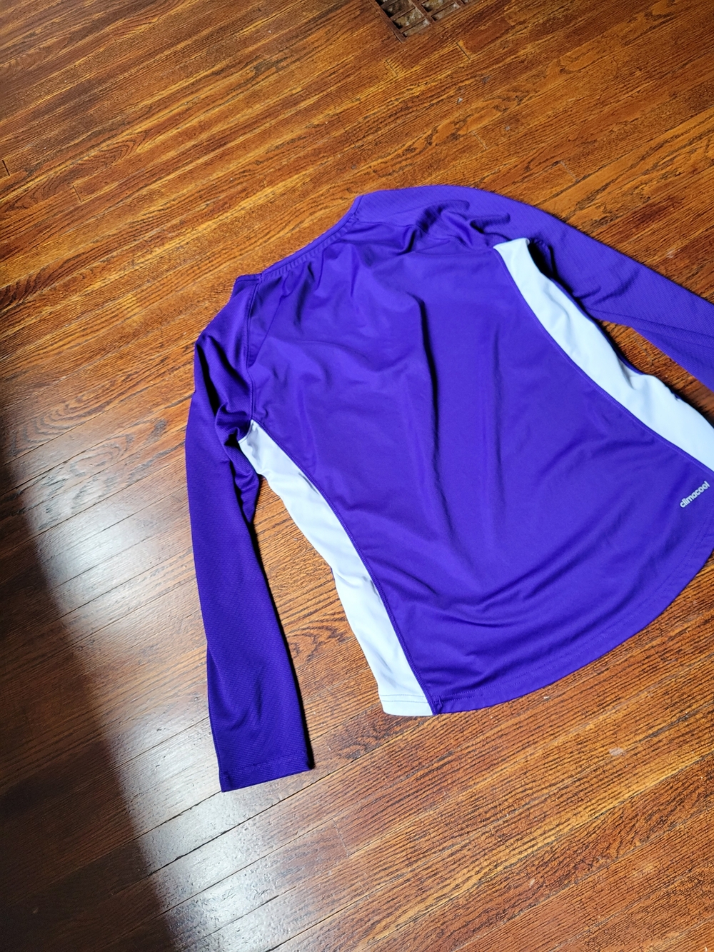 Adidas Climacool Womens Long Sleeve Crew Neck Athletic Pullover Size M Running - Picture 10 of 15